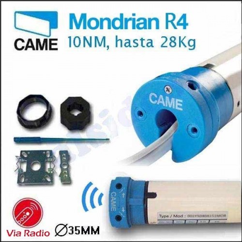 Motor Persiana Cable Eje 40mm 10Nm/28kg