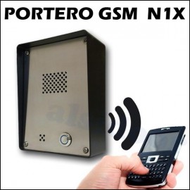 Portero GSM N1X y apertura por movil