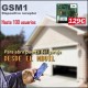 Dispositivo receptor GSM1, Abrir puertas de garaje con el movil