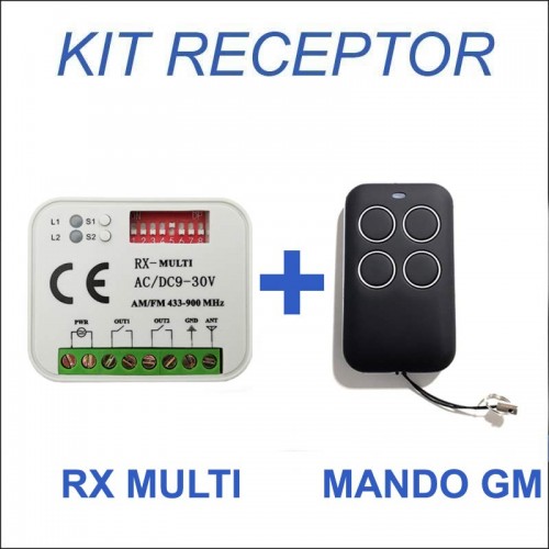 KIT RECEPTOR RX-Multi + mando TX cloner