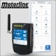 Receptor M200 Motorline (4G GSM/Bluetooth) para abrir puerta garaje con móvil